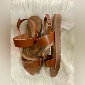 Jessica Carlyle Shoes/Sandals  Women’s Size 9.5 Brown Sandals